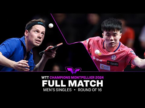 FULL MATCH | Jonathan Groth vs Lin Yun-Ju | MS R16 | #WTTMontpellier 2024