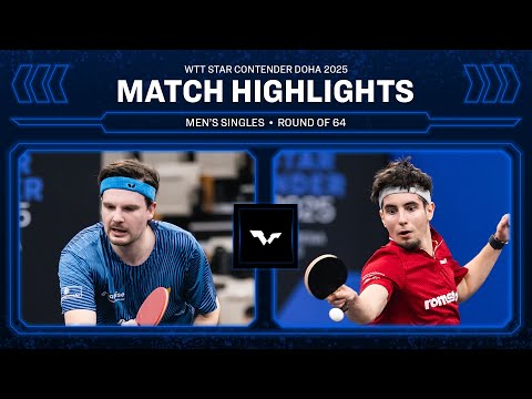 Ricardo Walther vs Eduard Ionescu | MS R64 | WTT Star Contender Doha 2025