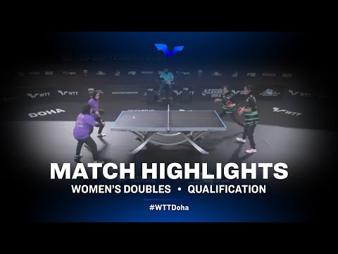 Ashtari / Shahsavari vs Faramarzi / Mohamed | WTT Star Contender Doha 2021 | WD | Qual