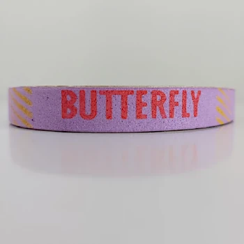 نوار دور راکت ضربه گیر فومی باترفلای رنگ بنفش لوگو قرمز