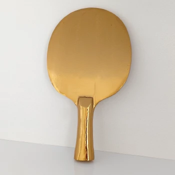 وزنه راکت فلزی نیم کیلویی طلایی