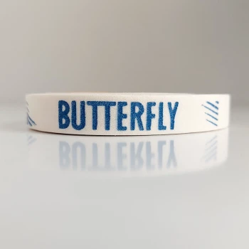 نوار دور راکت ضربه گیر فومی باترفلای رنگ سفید-آبی