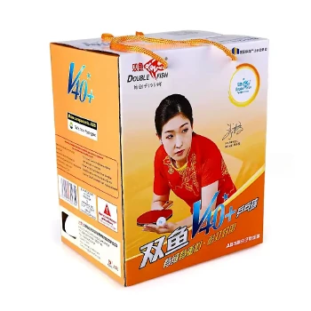 توپ پینگ پنگ دبل فیش یک ستاره بسته 100 عددی (کارتونی)