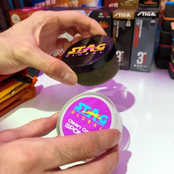 ابر تمیزکننده استگ دایره ای با قاب شیشه ای