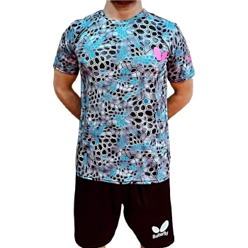 تی شرت پینگ پنگ باترفلای وکتور