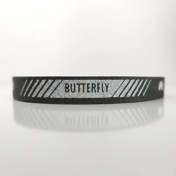 نوار دور راکت فومی باترفلای رنگ مشکی طرح خط دار