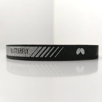 نوار دور راکت فومی باترفلای رنگ مشکی طرح خط دار