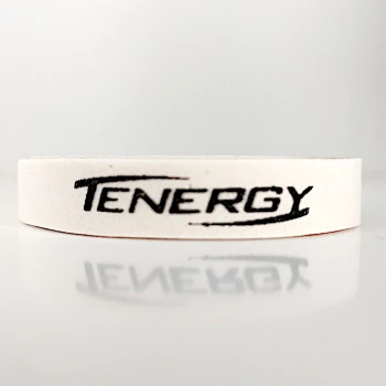 نوار دور راکت فومی تینرژی رنگ سفید لوگو مشکی