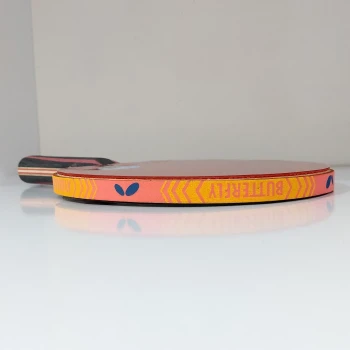 نوار دور راکت فومی باترفلای رنگ گلبهی-زرد