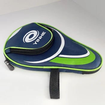 کیف راکت پینگ پنگ یینهه سرمه ای با خط سبز