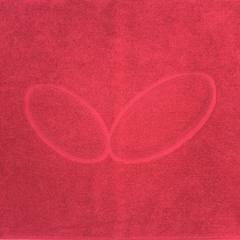 حوله ورزشی باترفلای اعلا قرمز سایز بزرگ