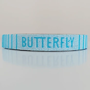 نوار دور راکت ضربه گیر فومی باترفلای رنگ آبی سفید