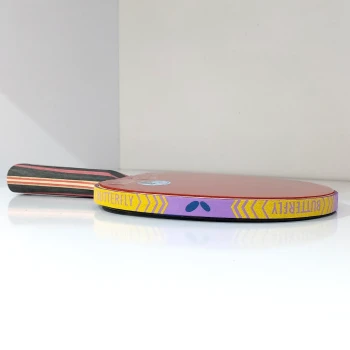 نوار دور راکت باترفلای فومی رنگ بنفش-زرد