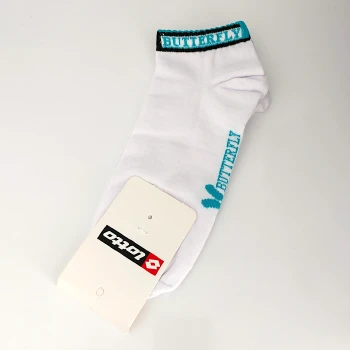 جوراب پینگ پنگ فری سایز باترفلای رنگ سفید-آبی