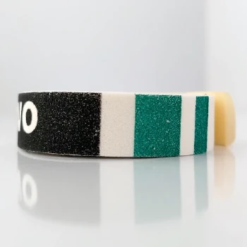 نوار دور راکت ضربه گیر فومی جوو طرح مشکی خط سبز