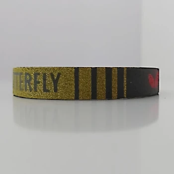 نوار دور راکت ضربه گیر فومی باترفلای رنگ مشکی-زرد