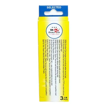 توپ پینگ پنگ دبل فیش ورلد کاپ V40+ سه ستاره
لوگو آبی