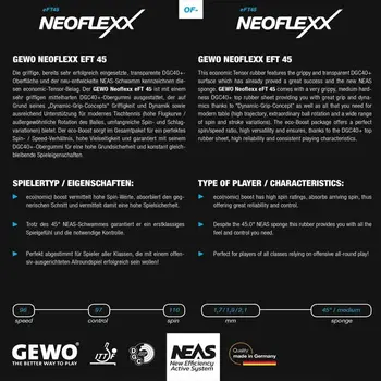 رویه راکت نئو فلکس 45