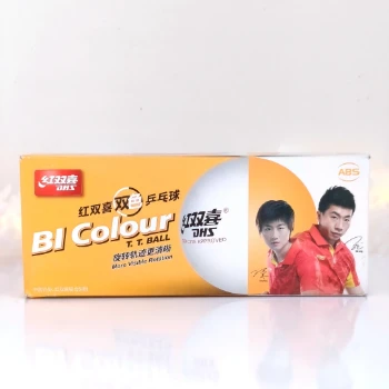 توپ پینگ پنگ تمرینی دورنگ دبل هپینس