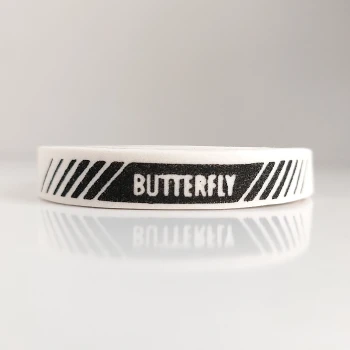 نوار دور راکت ضربه گیر فومی باترفلای رنگ سفید-مشکی